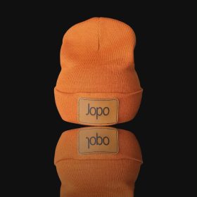 Orange  kötött sapi 