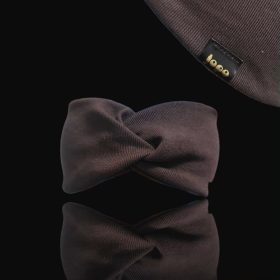 Türkiz csavart fejpánt