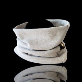 Szürke nyakmelegítő