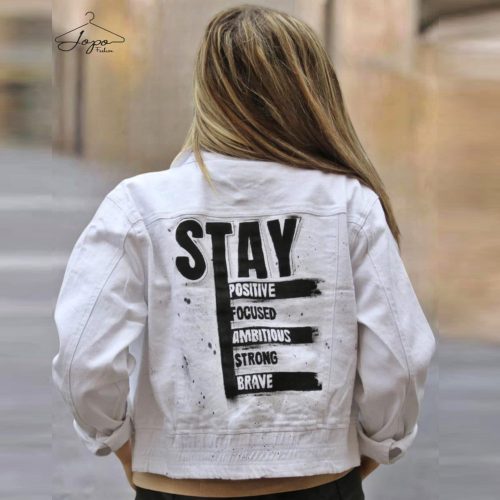 Egyedi feliratos farmer dzseki 