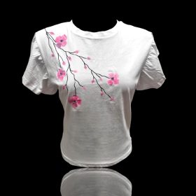 Felső cseresznyefa virággal