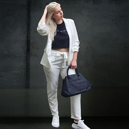 Woman face blézer +nadrág 