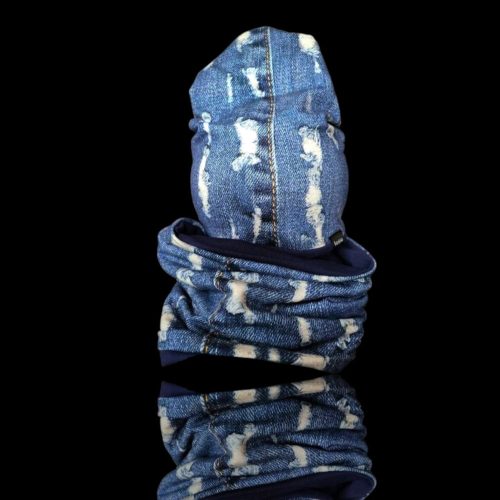 Jeans  sapka szett