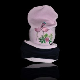 Flamingók sapi szett