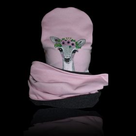 Őzikés  sapi szett