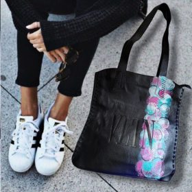 Egyedi kézzel festett táska