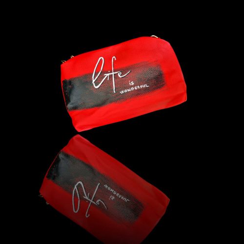 Life is wonderful táska+neszesszer+pénztárca