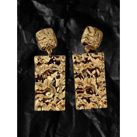 Egyedi geo  fülbevaló