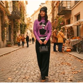 JOPO Lila Icon Denevérujú Garbó 